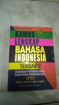 Kamus Lengkap Bahasa Indonesia Terbaru