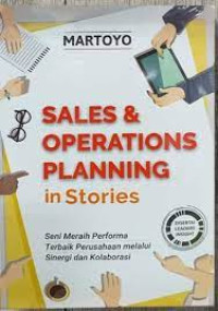 Sales & operations planning in stories